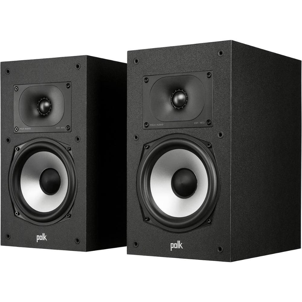 Polk Audio Monitor XT20 - Par de Caixas Acústicas Bookshelf para Home Theater 200W Preto