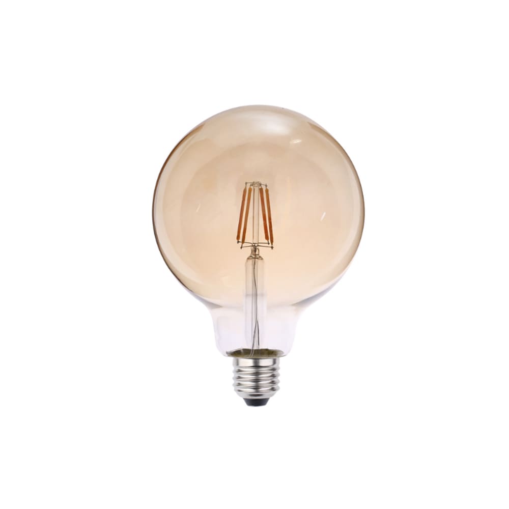 Lâmpada Led Filamento 4W G125 Bivolt E-27 Globo Grande Blumenau Iluminação