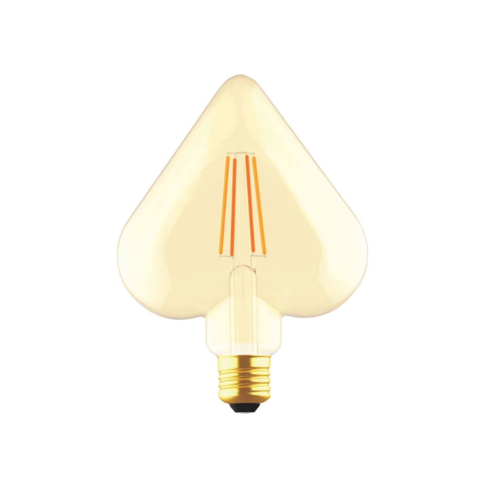 Lâmpada Led L125 Filam 4W Autovolt E-27 2000K Bulbo Âmbar G-Light