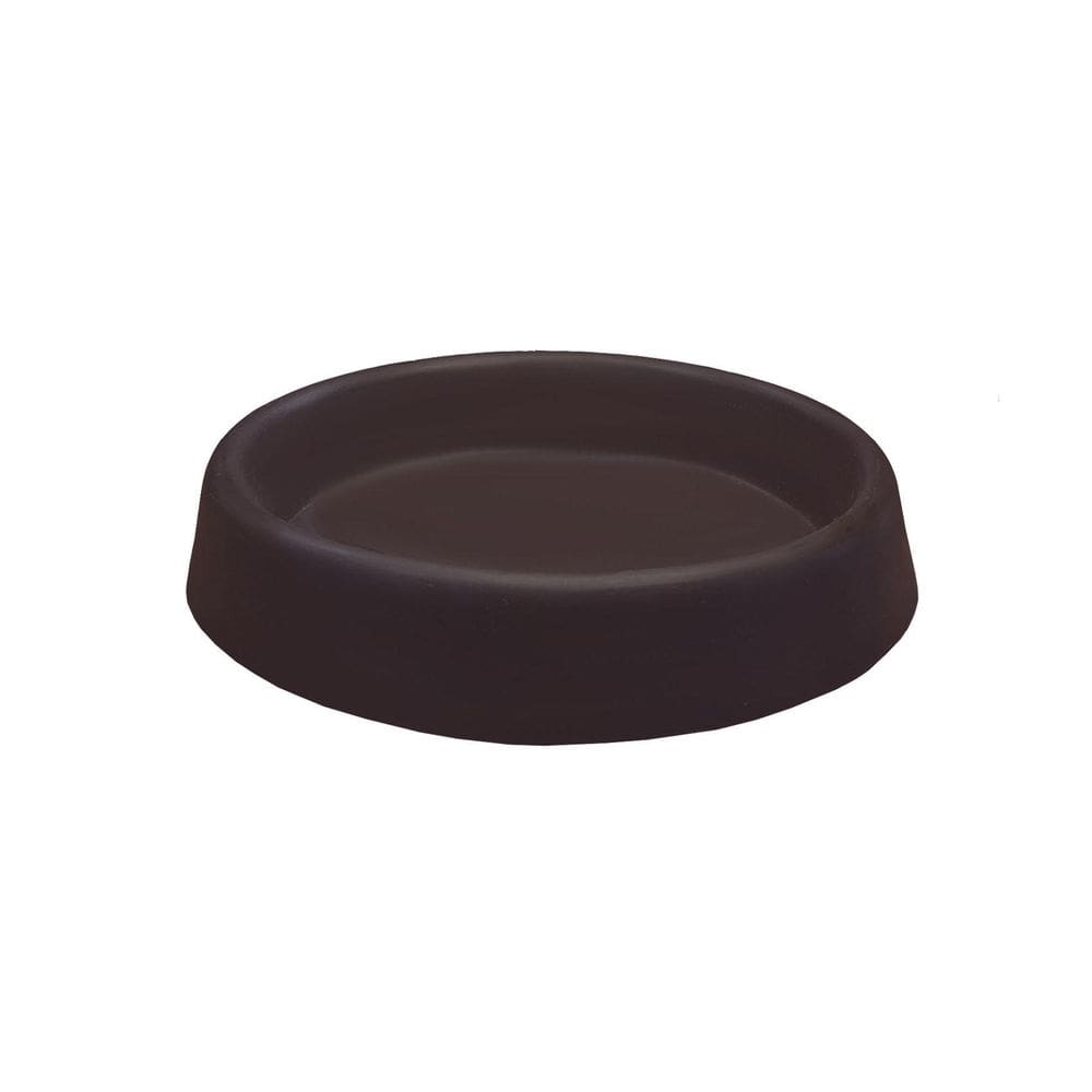 Prato Base Redondo De Polietileno Para Vaso De Planta 24 Cm