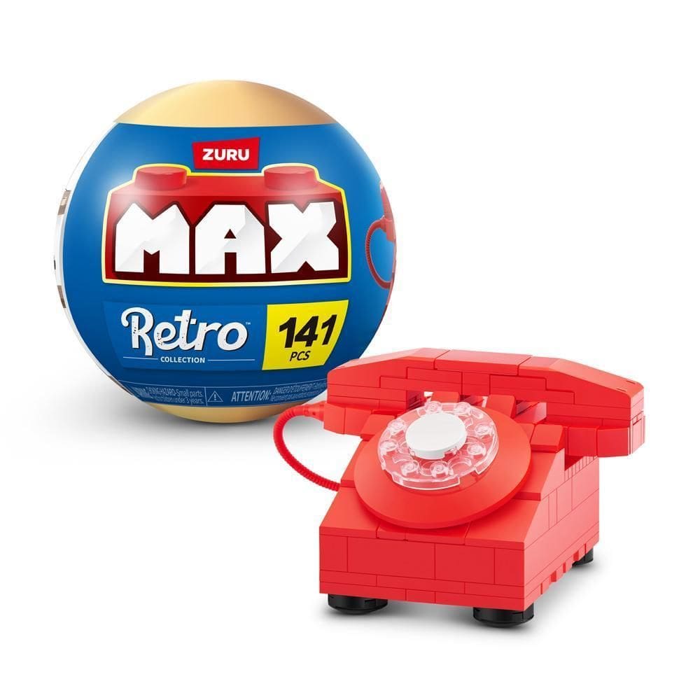 Blocos De Montar Max Premium Retrô - Telefone 141 Pçs