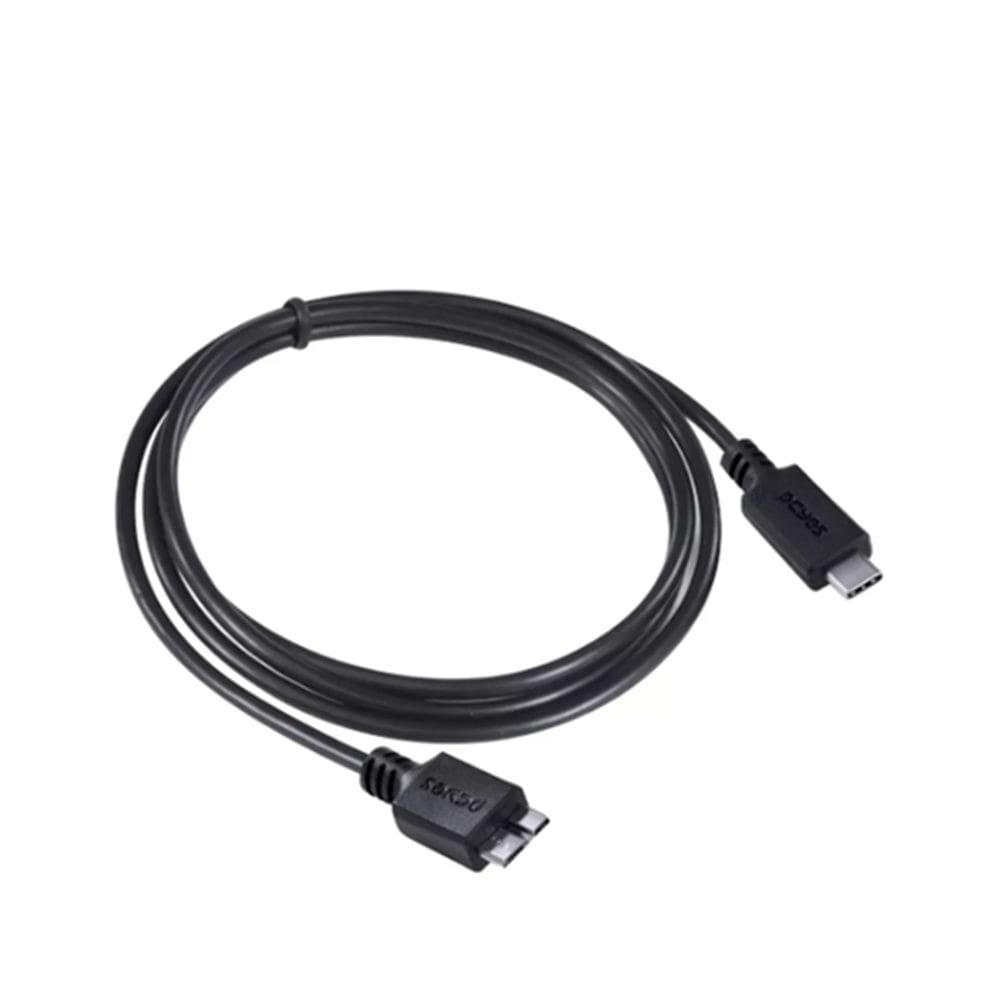 Kit 3 Cabos Para Hd Externo Usb 3.1 Tipo C Alta Velocidade