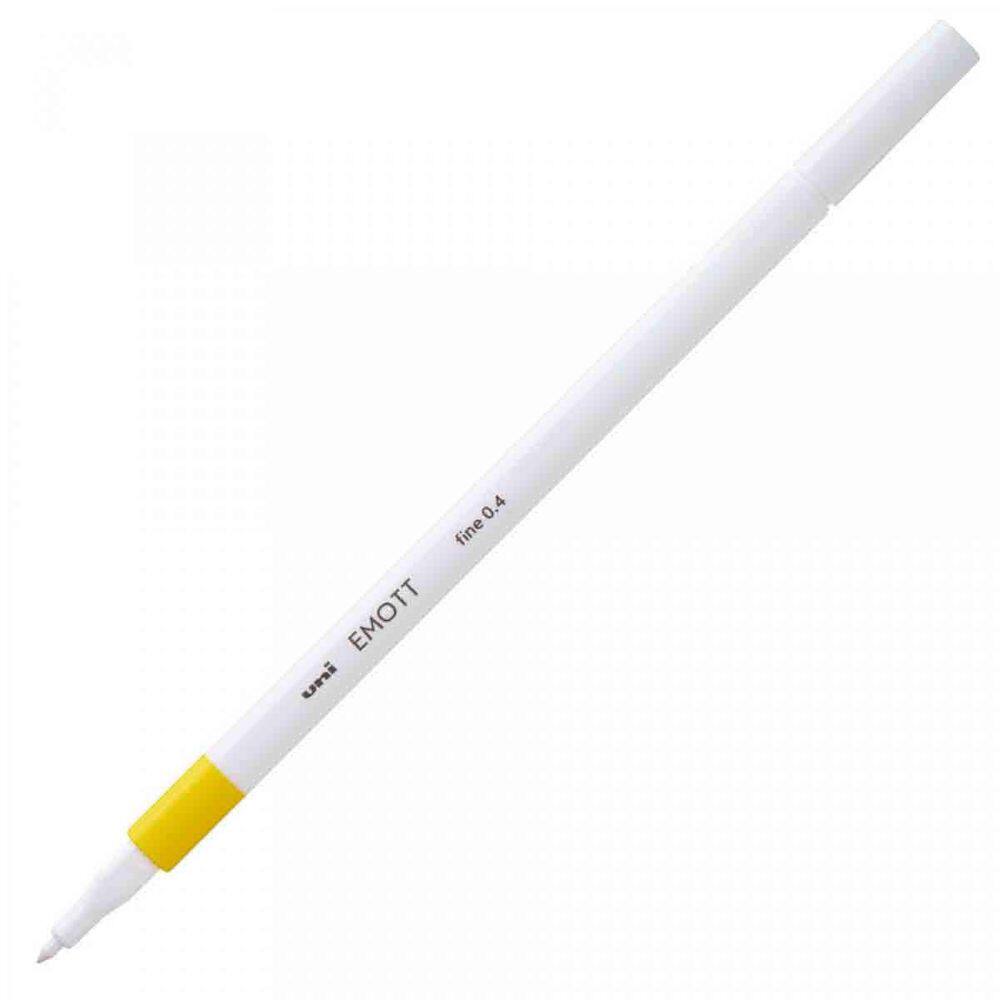 Caneta Uni-Ball Emott Fine 0.4Mm Amarelo