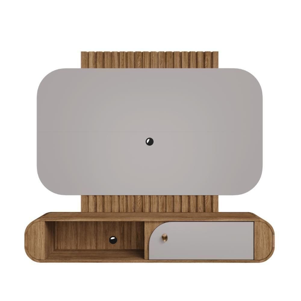 Painel Tv 55 Polegadas Capivari Cinamomo Off-white
