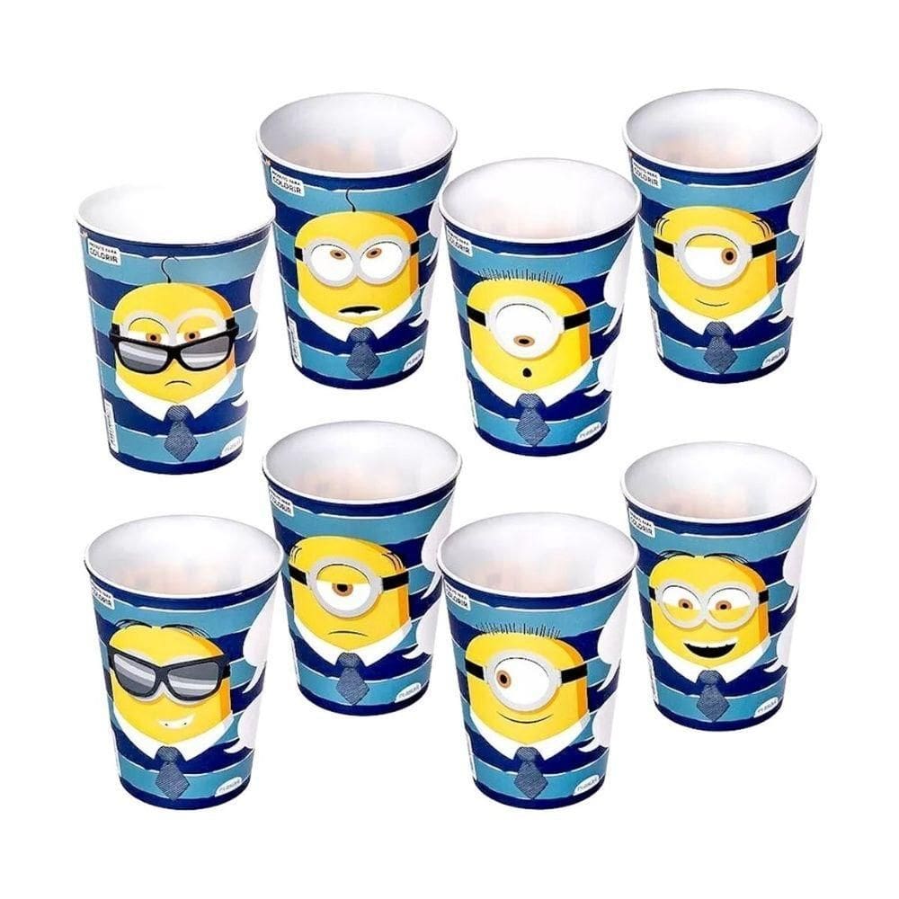 Copo De Plástico Minions - 320ml
