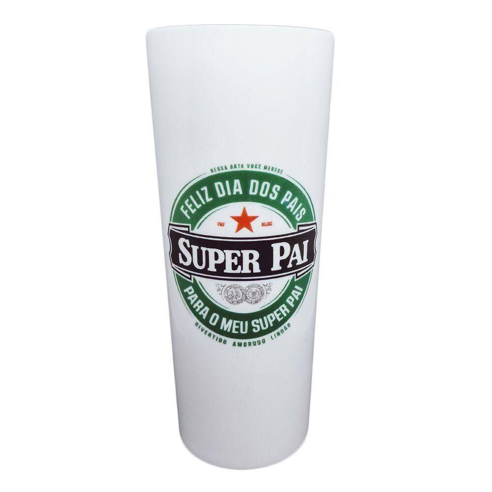 Copo Long Drink Personalizado Super Pai - 290ml