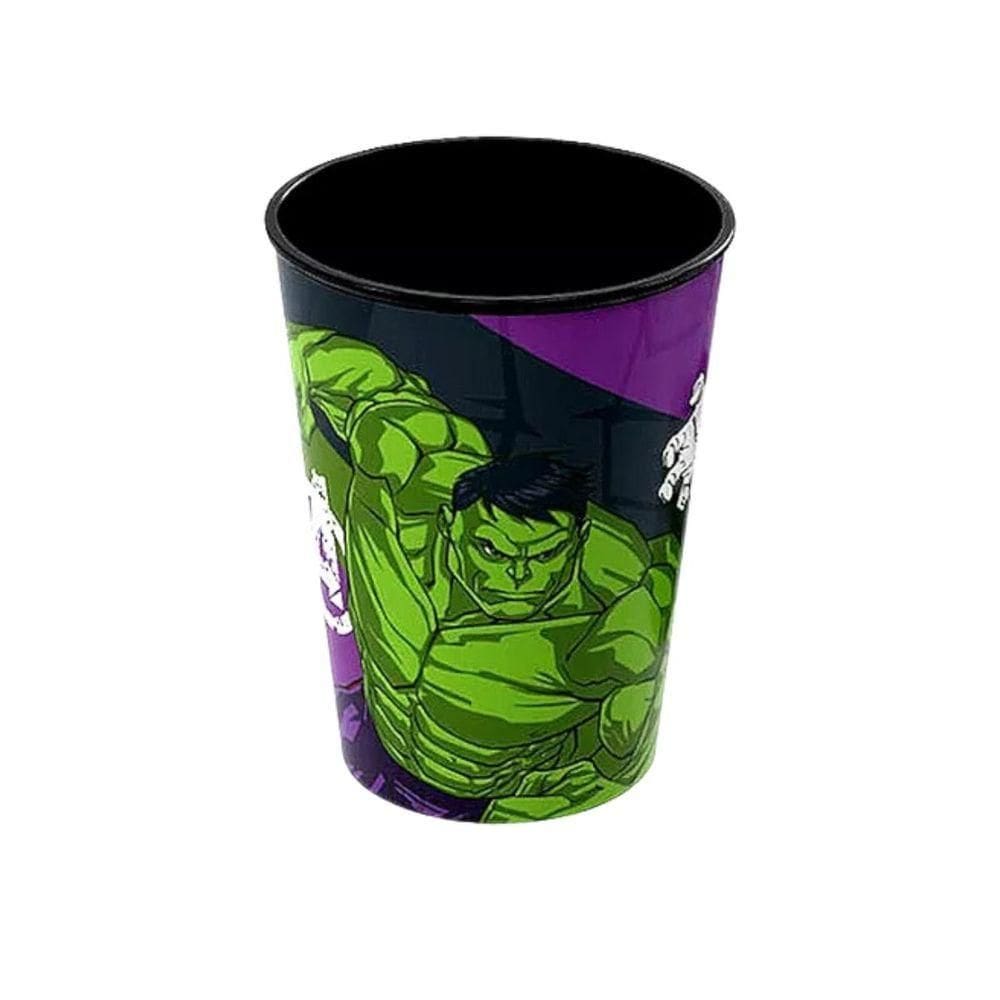 Copo De Plástico Hulk - 320 Ml