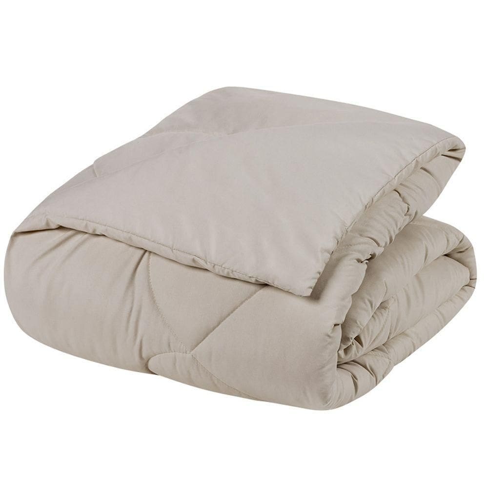 Edredom Queen Unique Dupla Face Micropercal 200 Fios Toque De Algodão 1 Peça - Avela