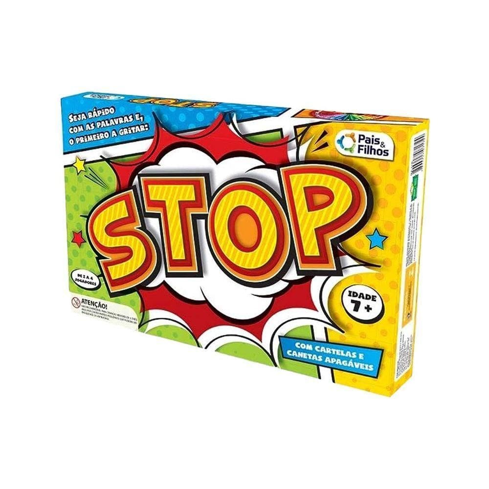 Jogo Stop - Diversão Para Toda A Família