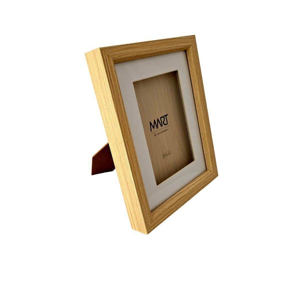 Porta Retrato Madeira Borda Larga 20 X 25cm