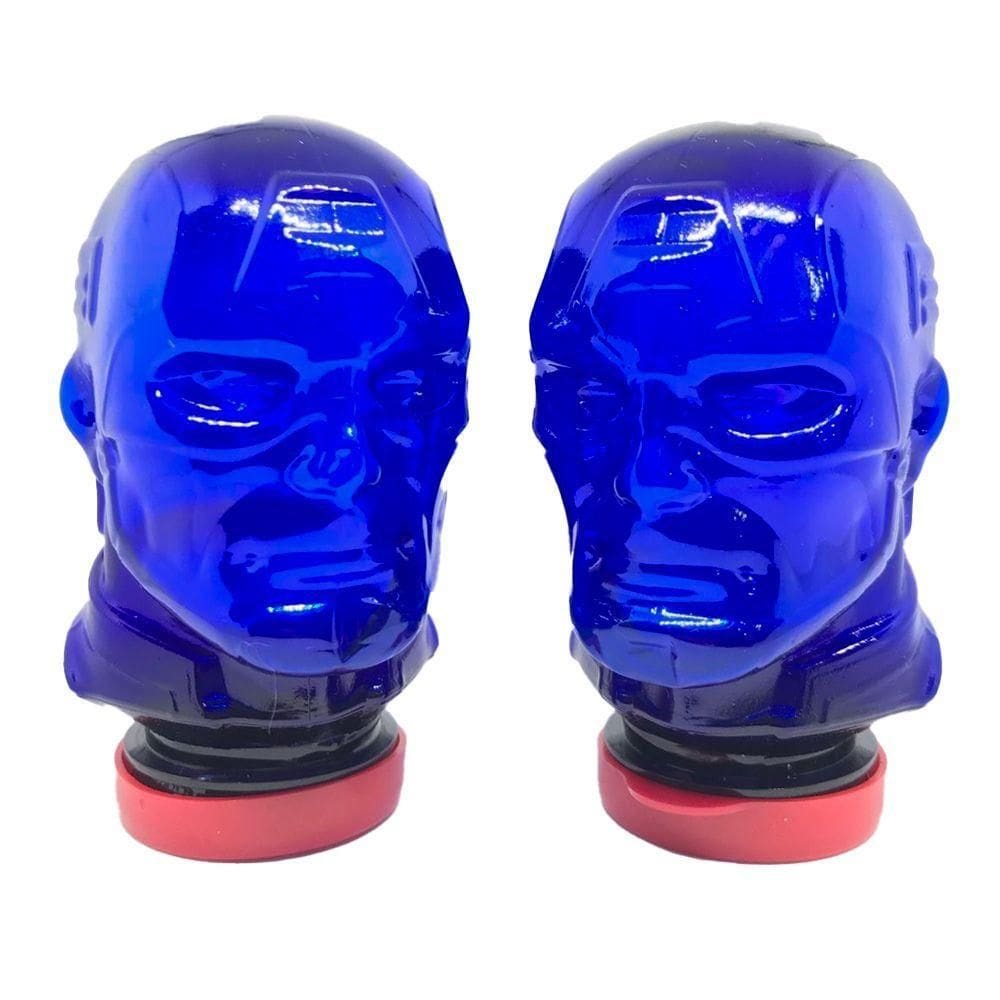 Mini Baleiro Capitão América Garrafinha Pet - 9cm X 6cm