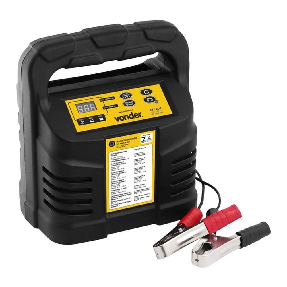 Carregador Inteligente De Bateria Vonder Cib 200 127V