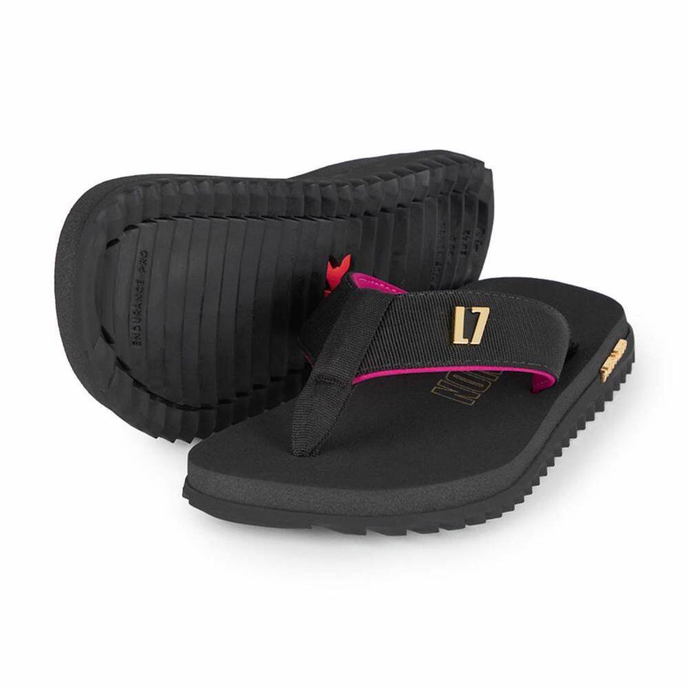 Sandália Kenner Kivah L7 Masculina - Preto e Rosa