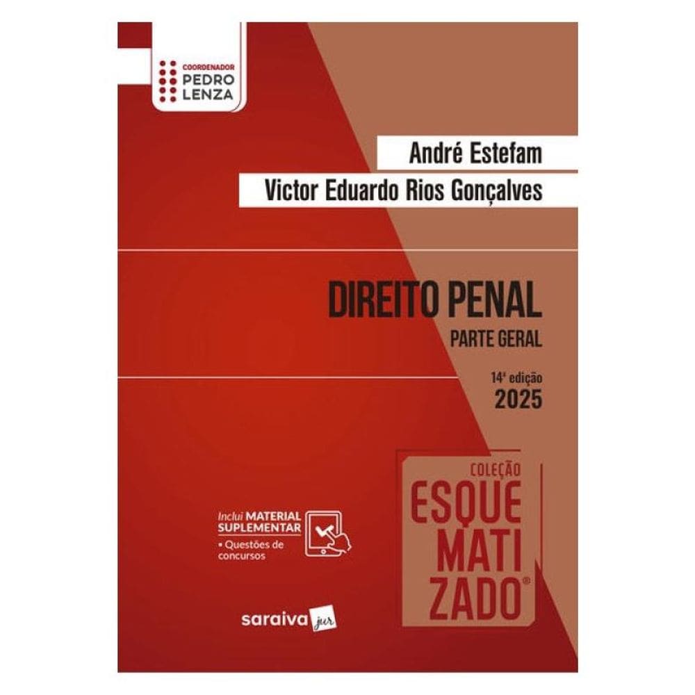 Coleção Esquematizado - Direito Penal - Parte Geral - 14ª Edição 2025