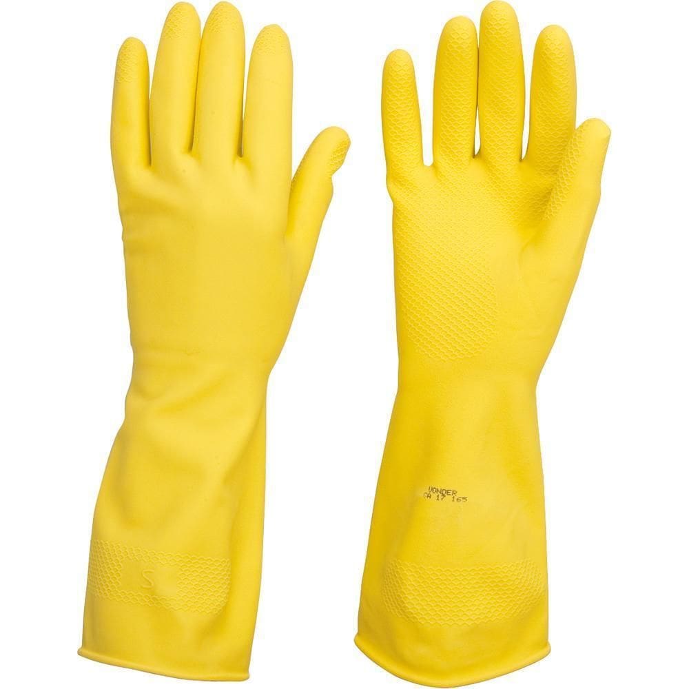 Luva Látex M Amarela Com Forro Ca17165 Vonder