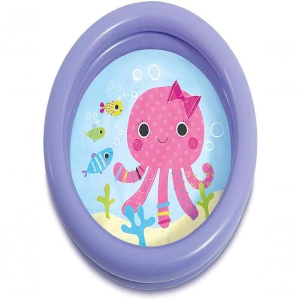 Piscina Infantil Inflável Criança 17 Litros roxo