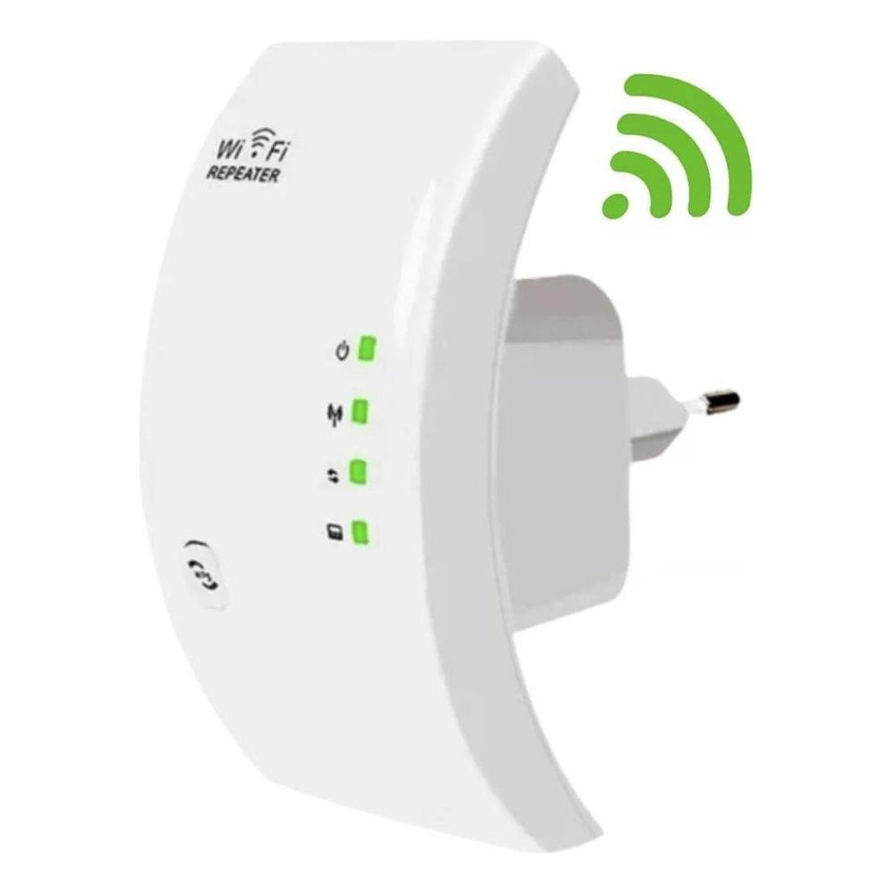Repetidor De Sinal Internet 600Mbps Branco 110V/220V Wifi