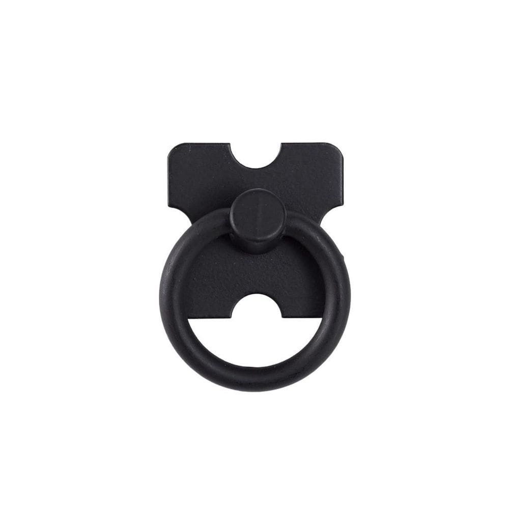 Kit 22 Puxadores Argola Pz-1063 Para Moveis Preto