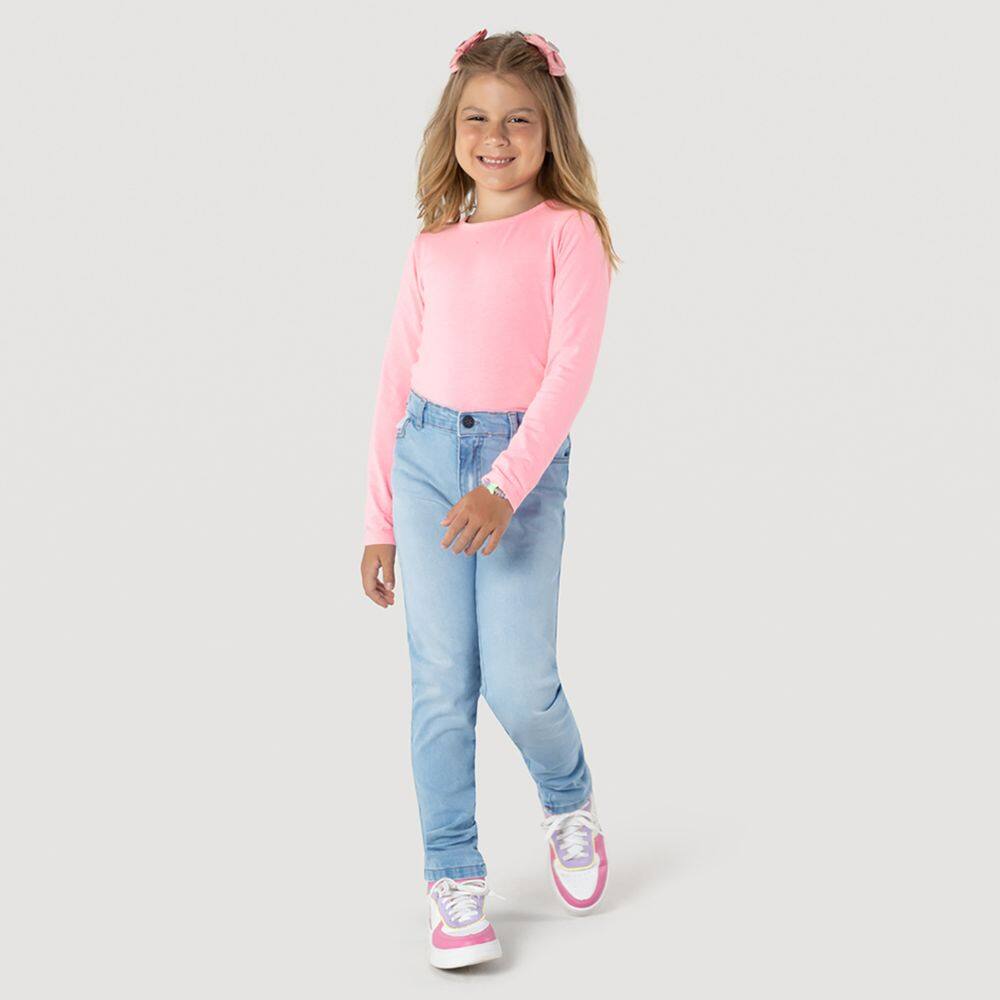 Calça Jeans Comfort Infantil Menina Brandili