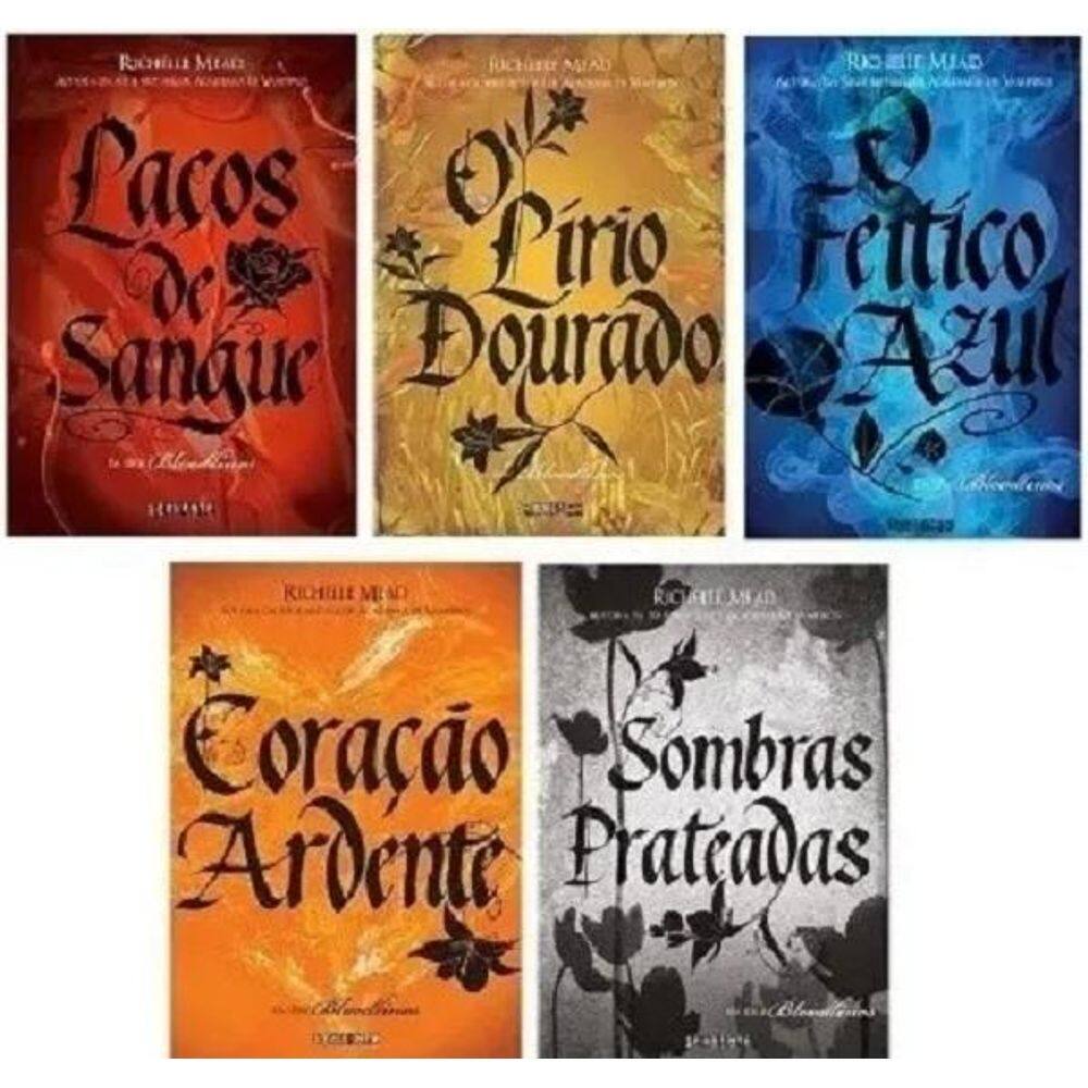 Kit 5 Livros Richelle Mead Bloodlines