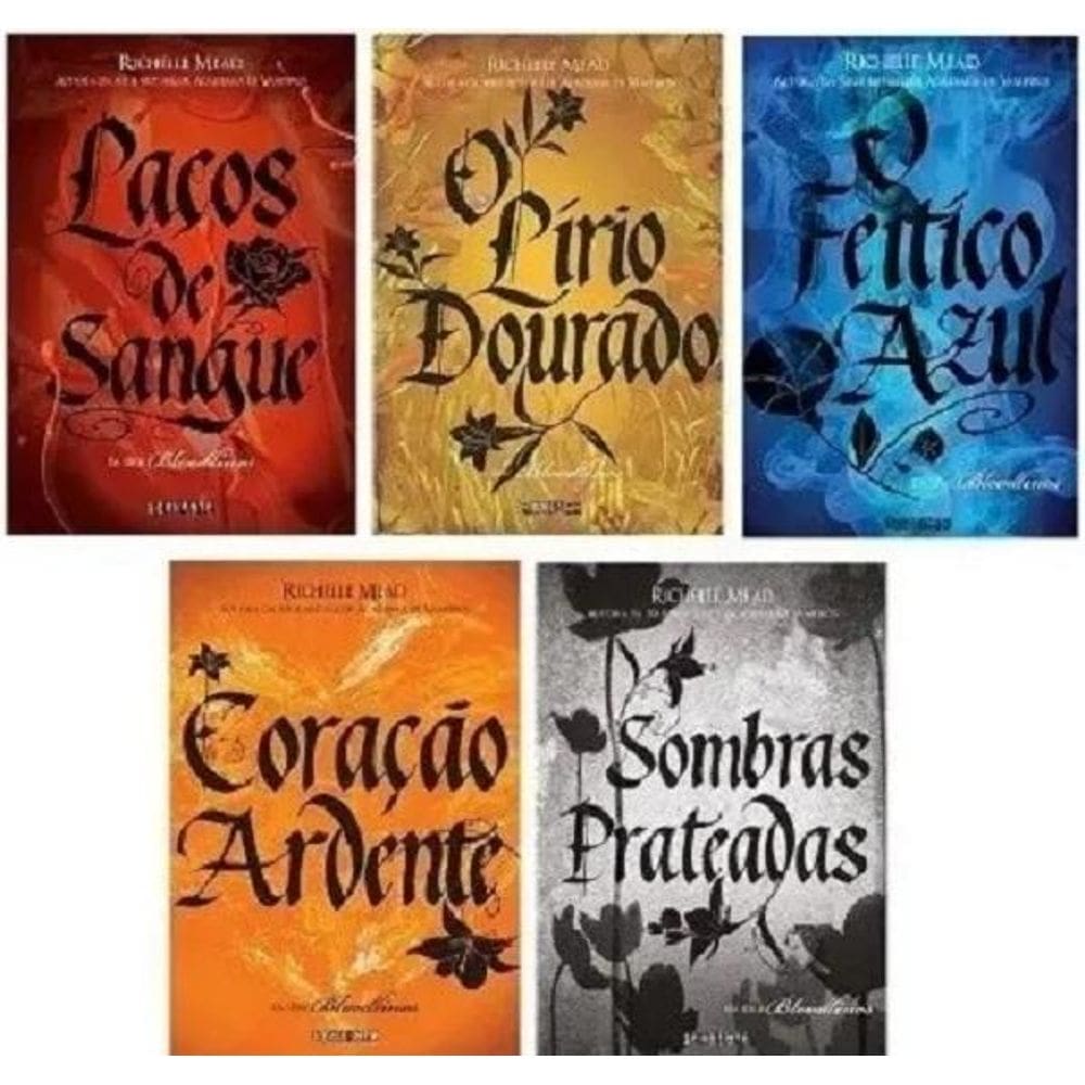 Kit 5 Livros Richelle Mead Bloodlines