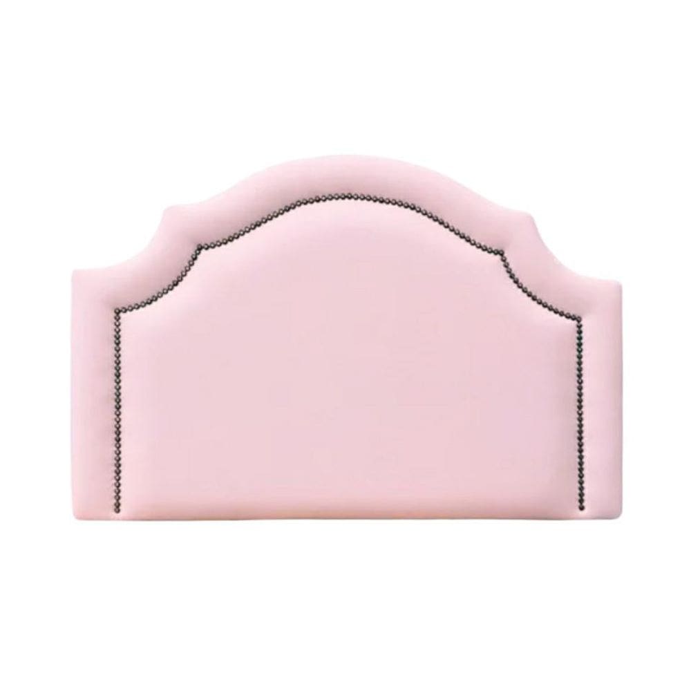 Cabeceira Estofada Captone Design Rosa Solteiro 90X60Cm