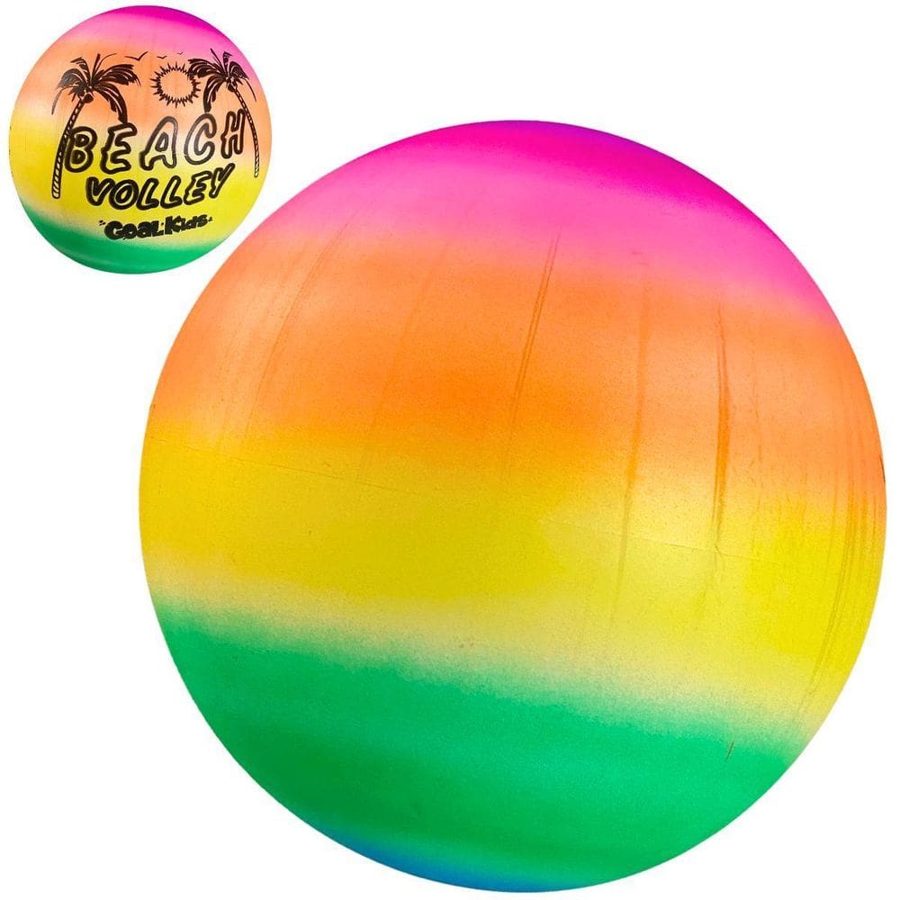 Bola Vinil Dente de Leite Multicolorida - Praia