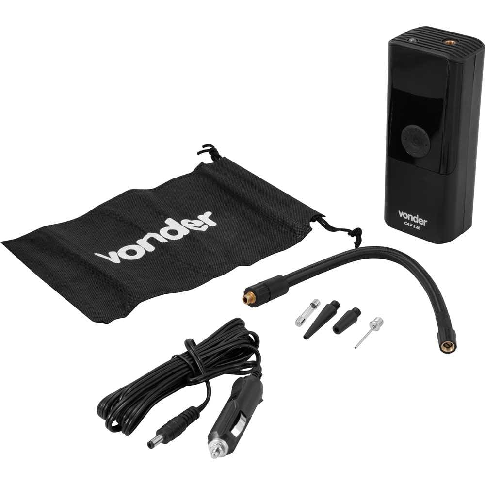Compressor de Ar Automotivo 12V Portatil CAV126 - Vonder