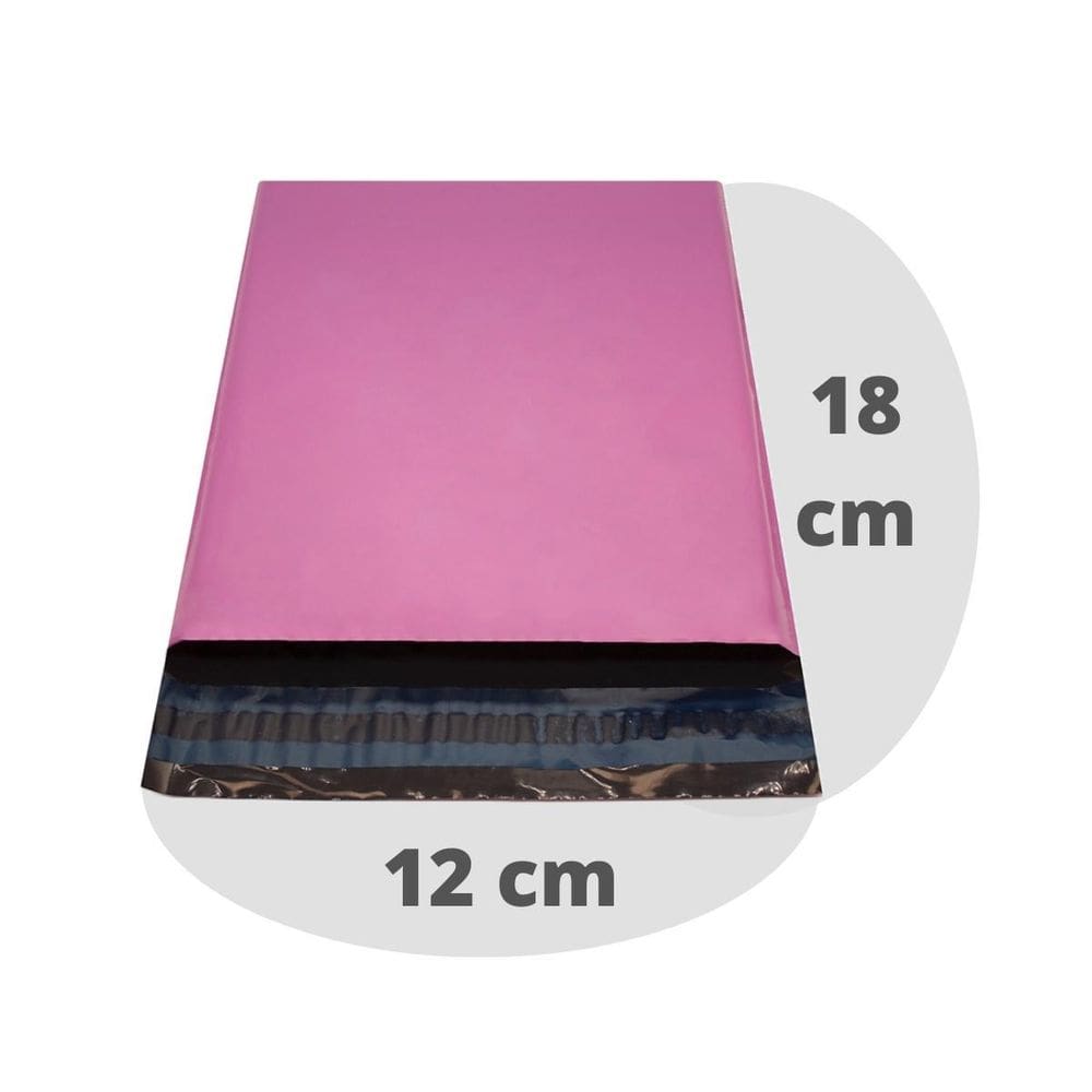 Envelope De Segurança Rosa 12X18 10 Un