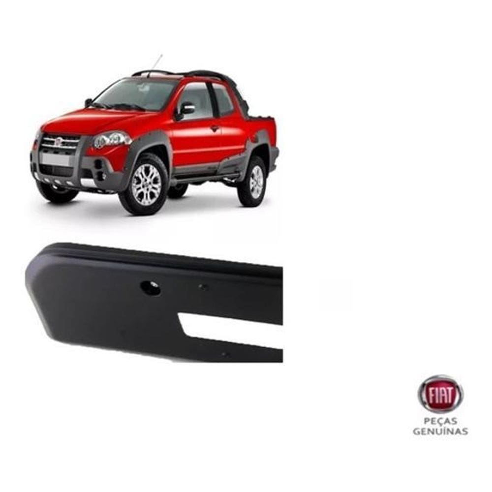 Suporte Placa Traseira Fiat Strada Adventure Novo 100208845