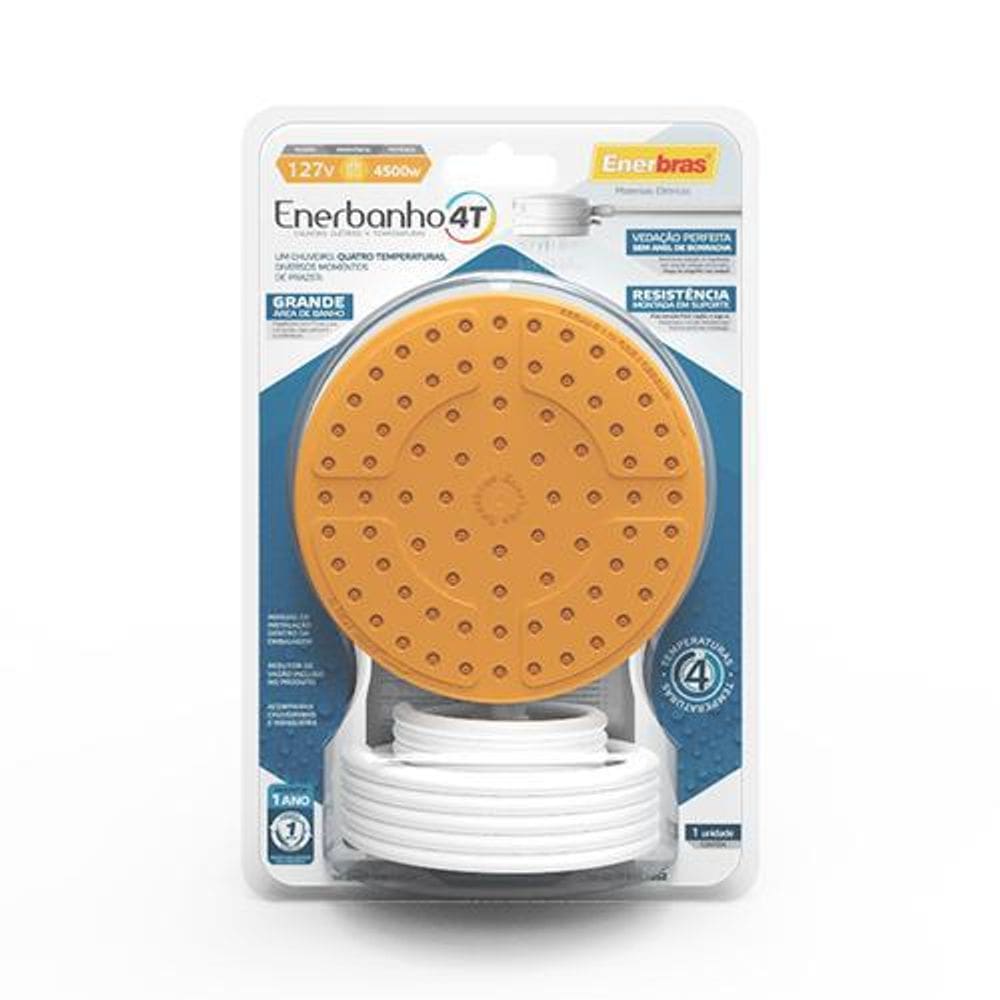 Enerbanho 4T  127V5500W  - Enerbras Laranja - E3401-El