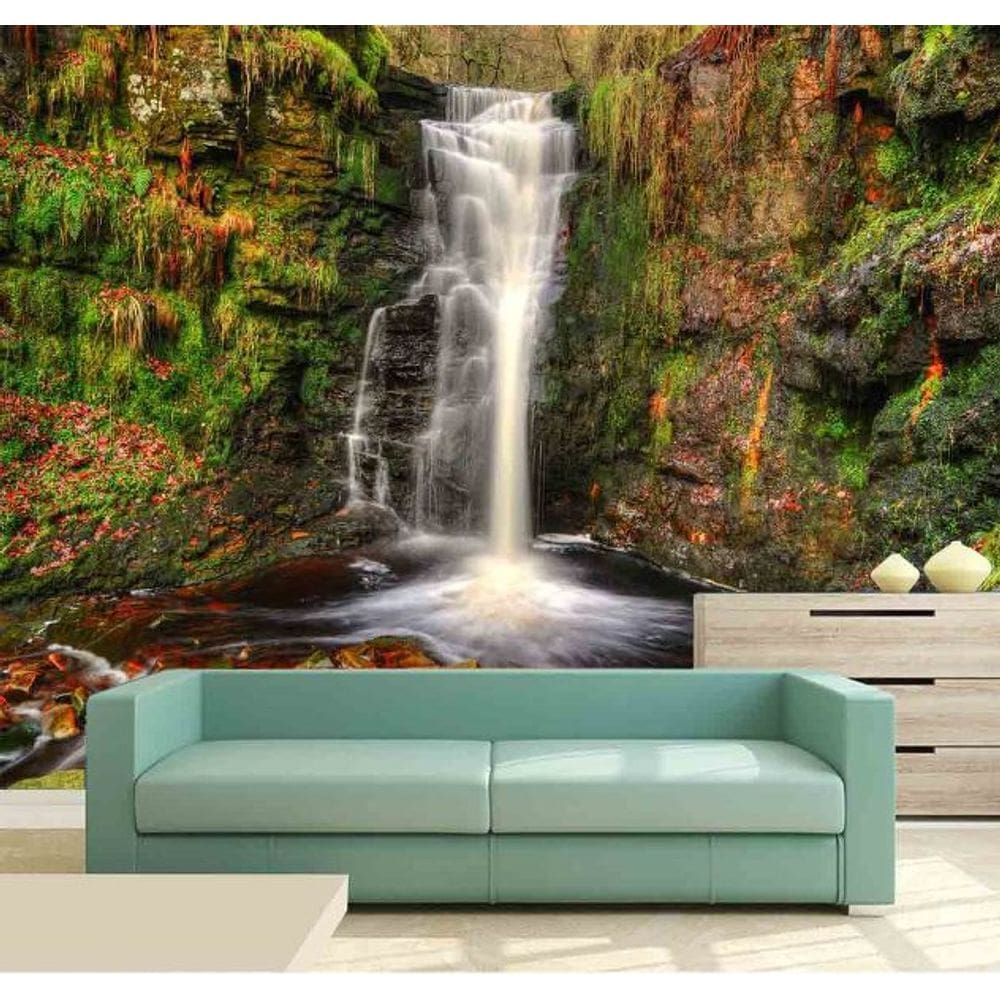Papel de Parede - Paisagens Cachoeira 1M² na 82