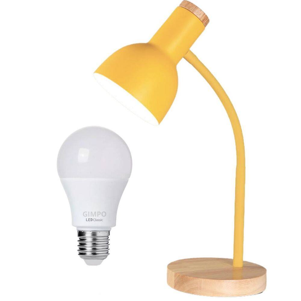 Luminária Mesa Abajur 45Cm Articulada Flexível Silicone