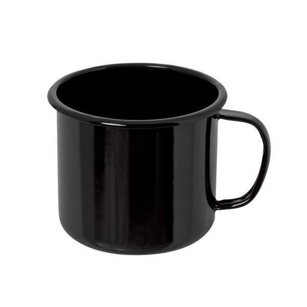 Caneca Esmaltada Nº4.5 Ewel - Preta
