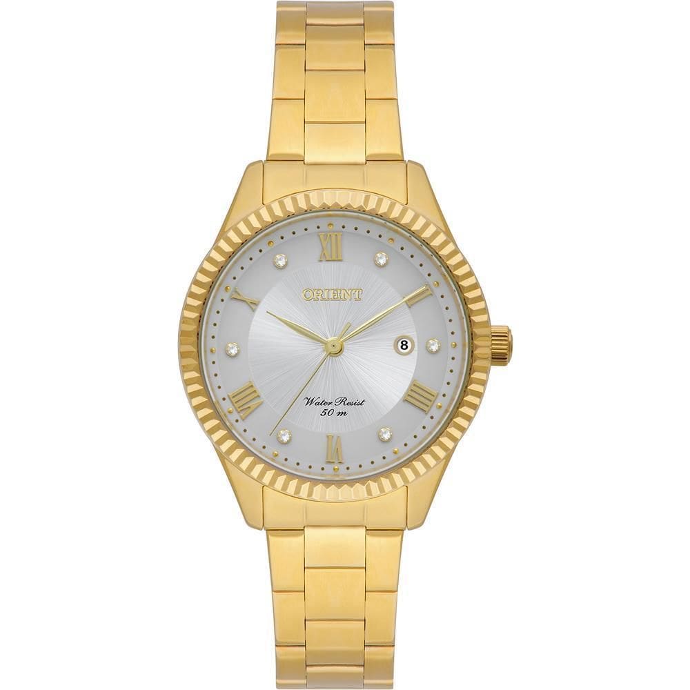 Relógio Orient Feminino Ref: Fgss1254 S3Kx Casual Dourado