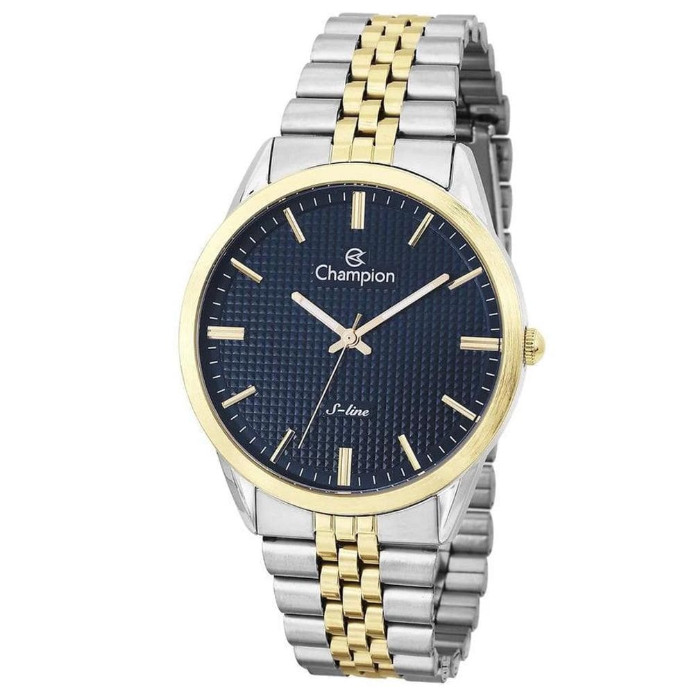Relógio Champion Masculino Cn21149F Slim Bicolor Multicores