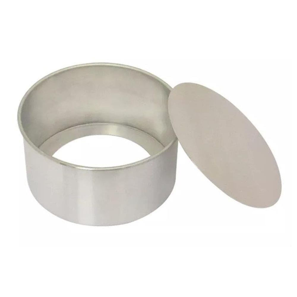Forma Bolo Charlote/Doce 16 X 10Cm 1,85 Litros Fundo Falso