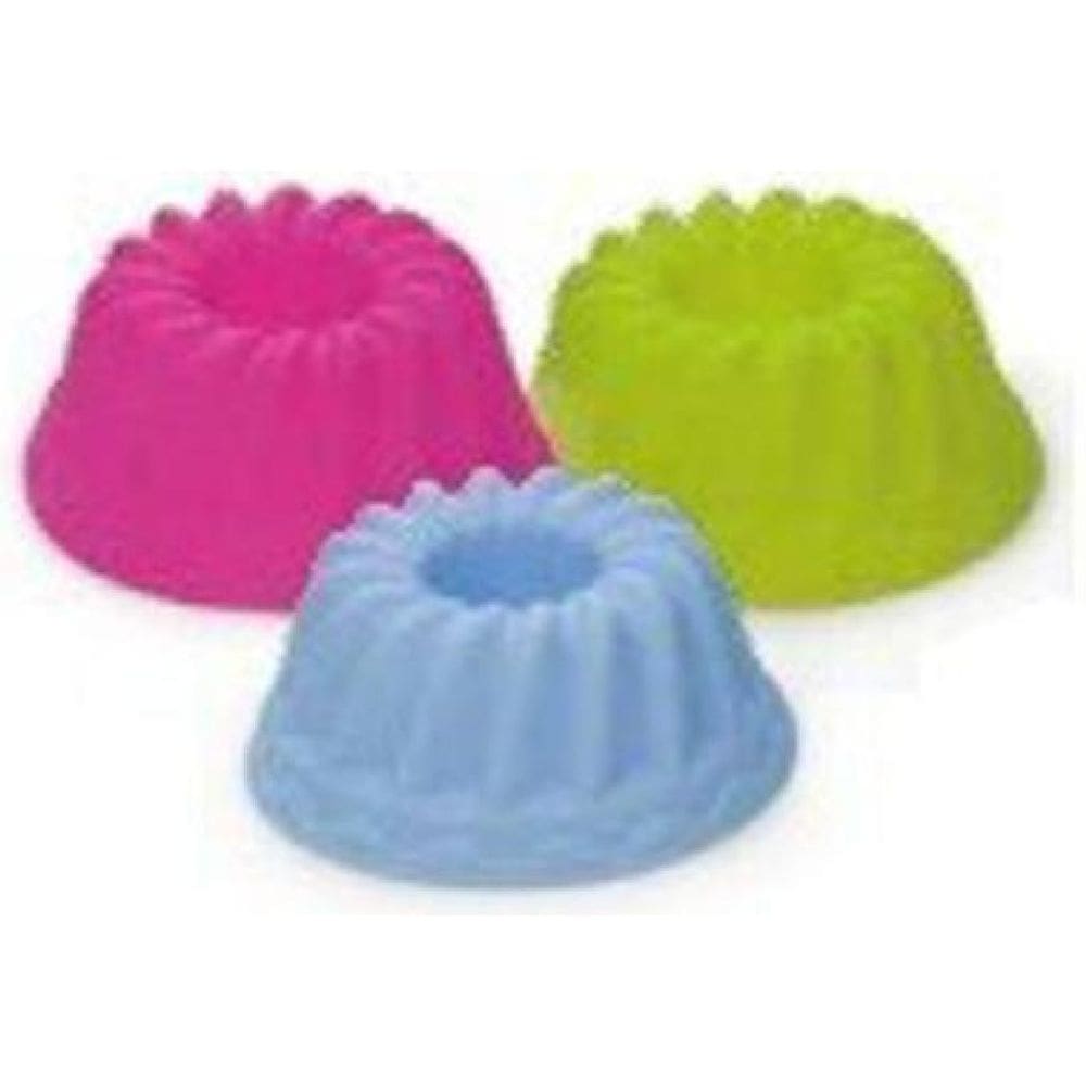 Forma De Silicone Para Confeitaria Com 06 Peças Ref Sn19075