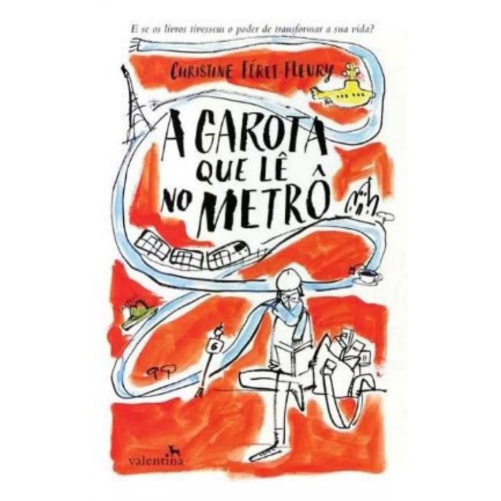 Livro A Garota Que Lê No Metrô