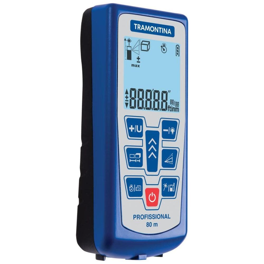 Medidor De Distancia A Laser Tramontina - 80Metros 43151/380