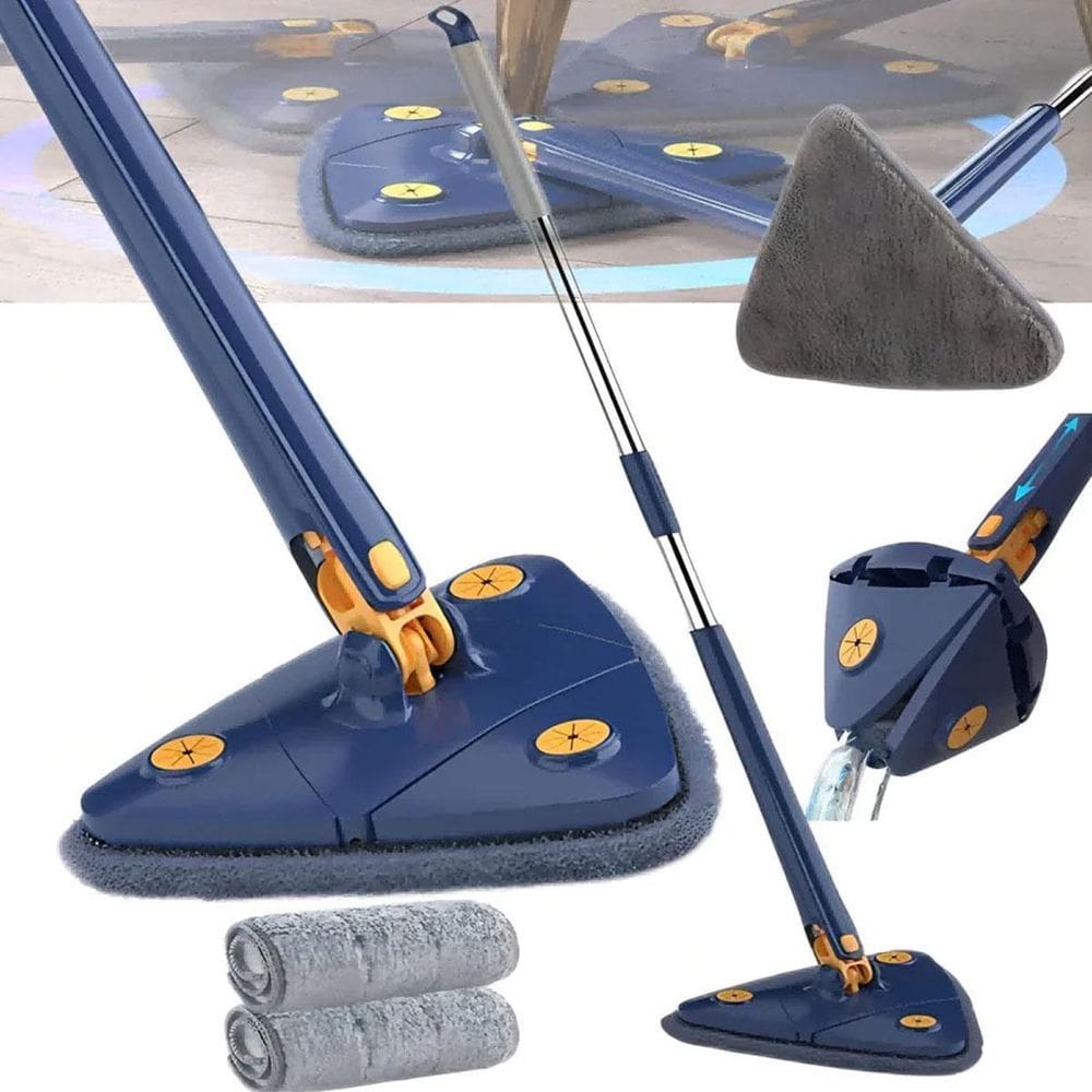 Mop Triangular Multiuso Limpeza Rápida E Eficiente