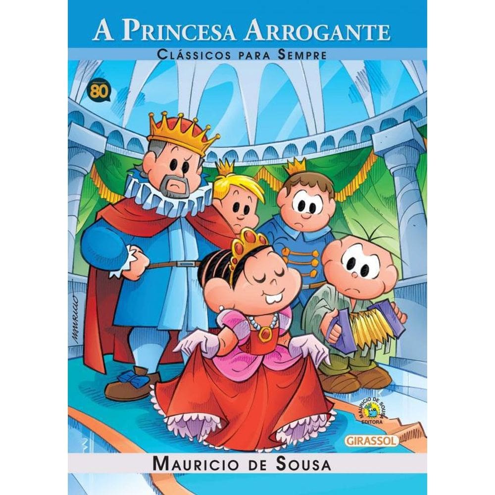 Livro Turma Da Mônica - A Princesa Arrogante