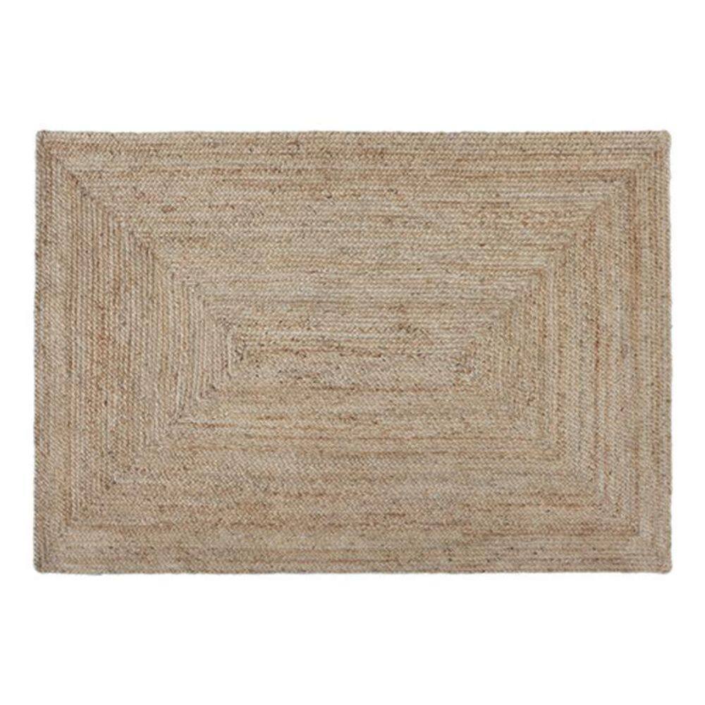 Tapete Liso Retangular Dourado De Fibra 2X3M Inspire