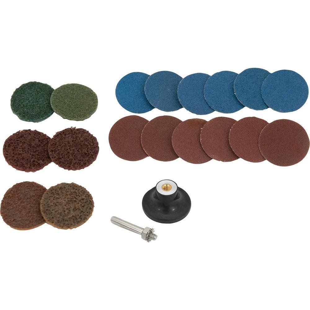 Jogo De Discos De Lixa Esponja Abrasiva 50Mm 20 Pç Vonder