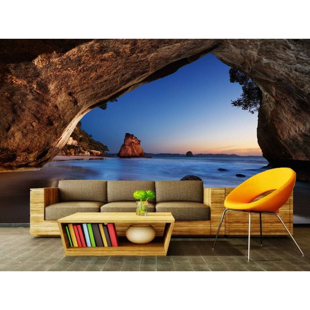 Papel de Parede Paisagens Caverna 40 - 1,00 X 1,39