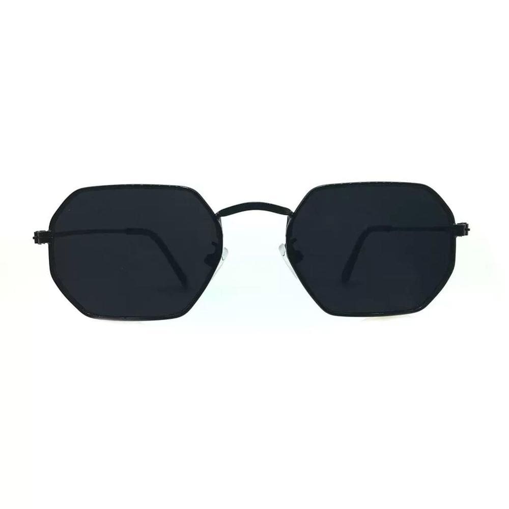 Óculos De Sol Hexagonal Uv 400