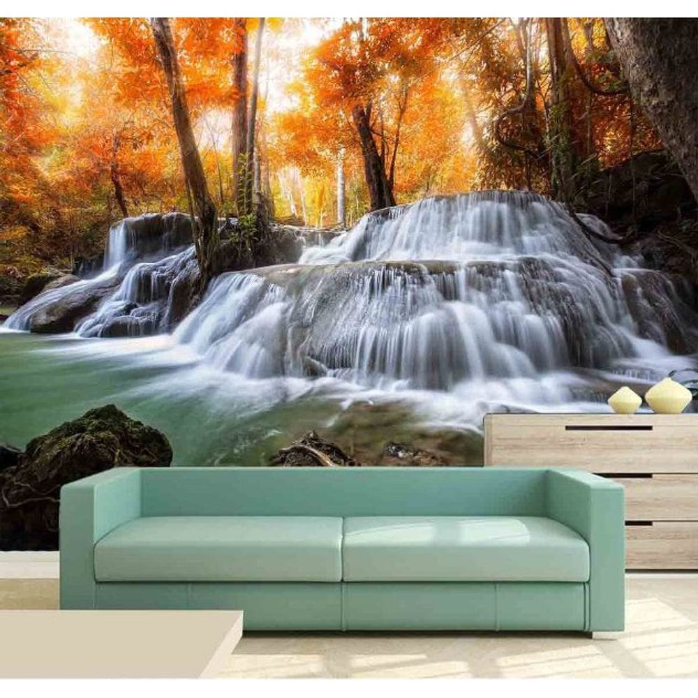 Papel de Parede Painel Fotográfico Cachoeira 2M² na 054