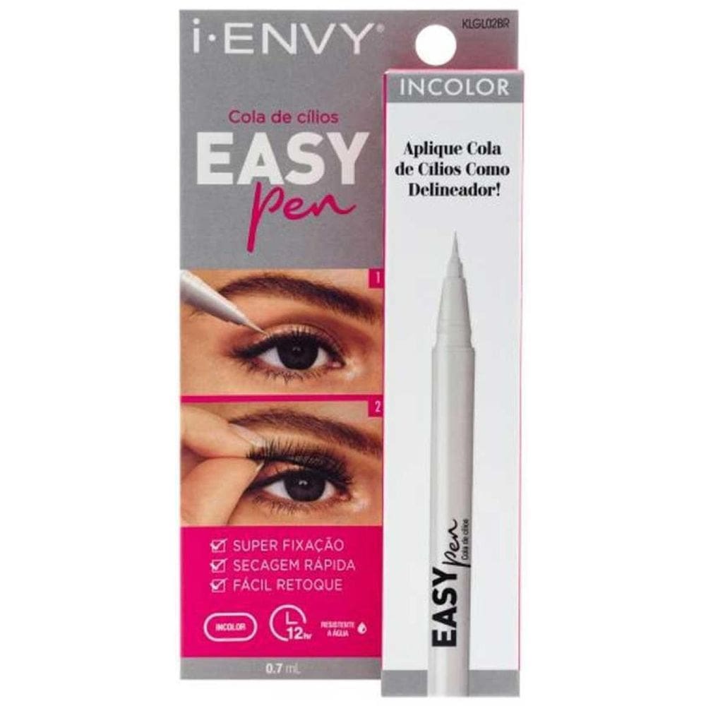 Cola De Cilios Easy Pen Kiss Ny I-Envy Incolor 0,7mL 12hr