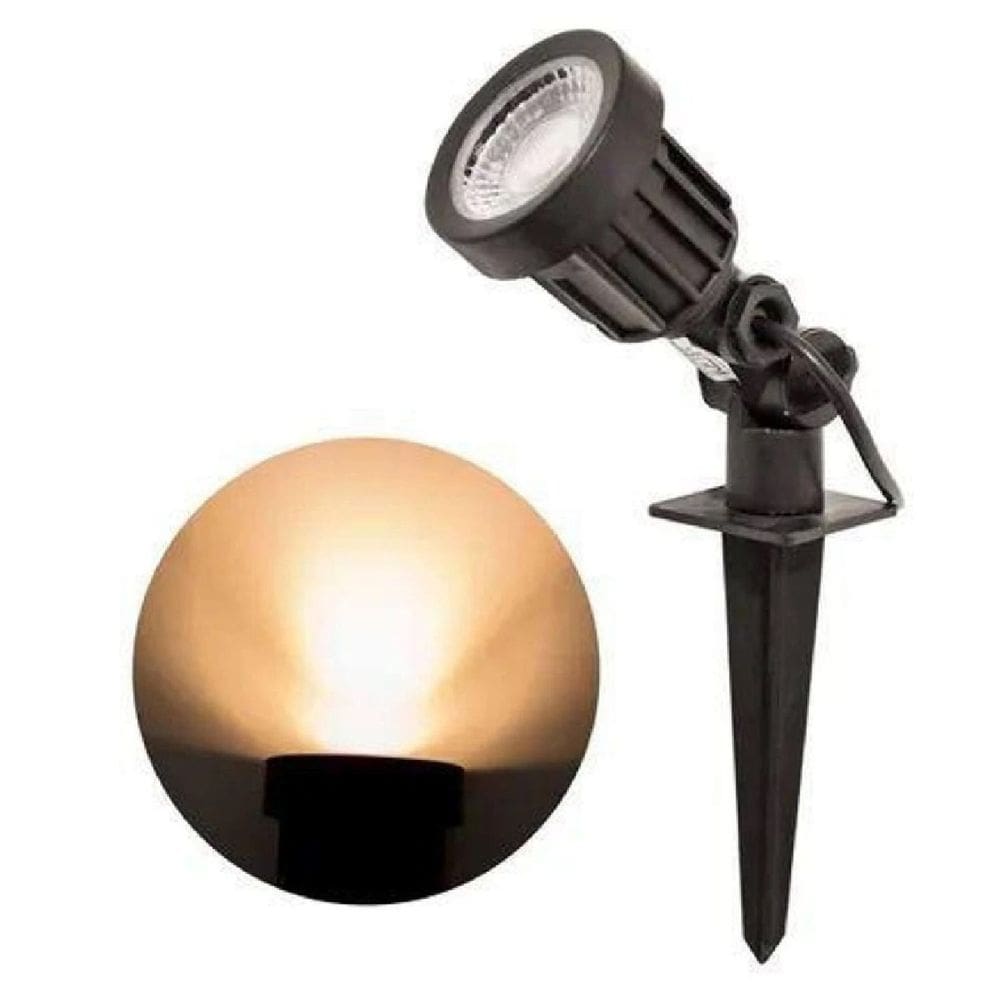 Espeto Led para Jardim 5W Ambar Bivolt Foxlux