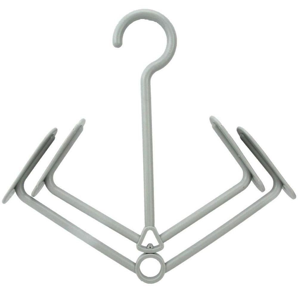 Varal Para Calcados 27X24Cm Em Plástico Comporta Até 2 Pares